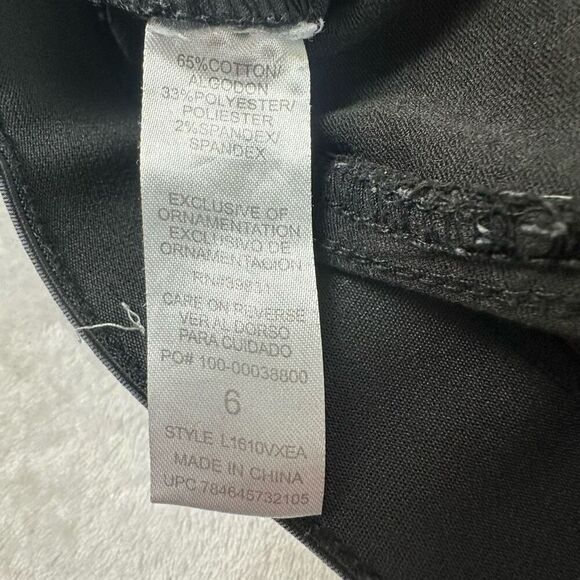 Wit & Wisdom Women's 6 Midrise Stretch Skinny Jeans Washed Gray Elastic Waist - Picture 6 of 9